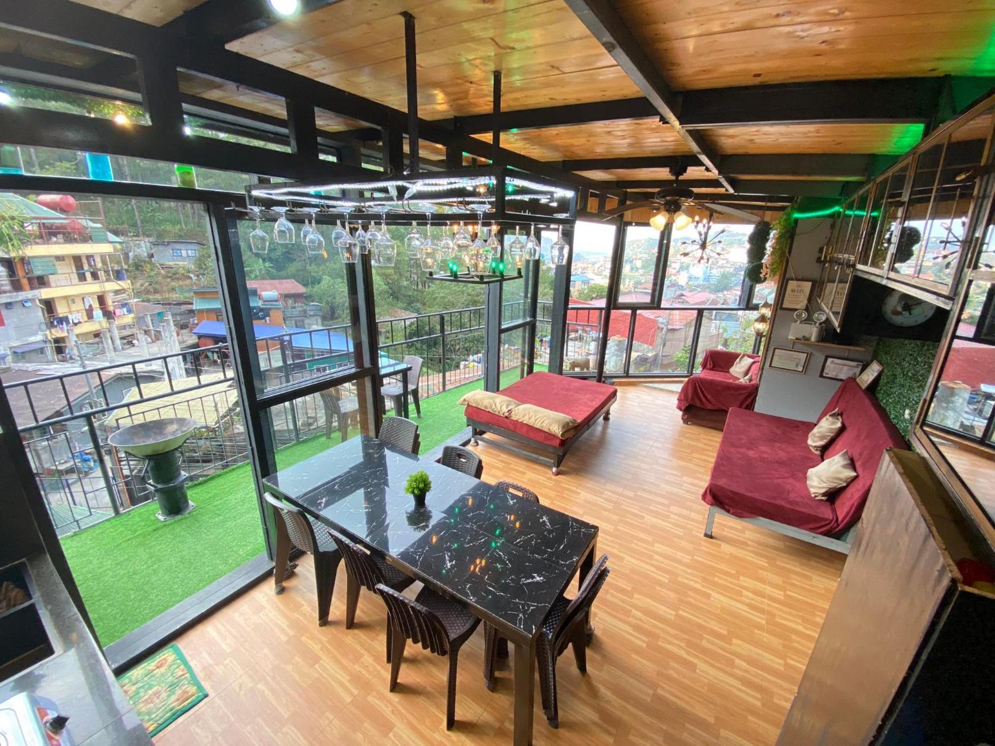 Holyghost Veranda Baguio Transient Guest House 42 Step Rooftop バギオ エクステリア 写真
