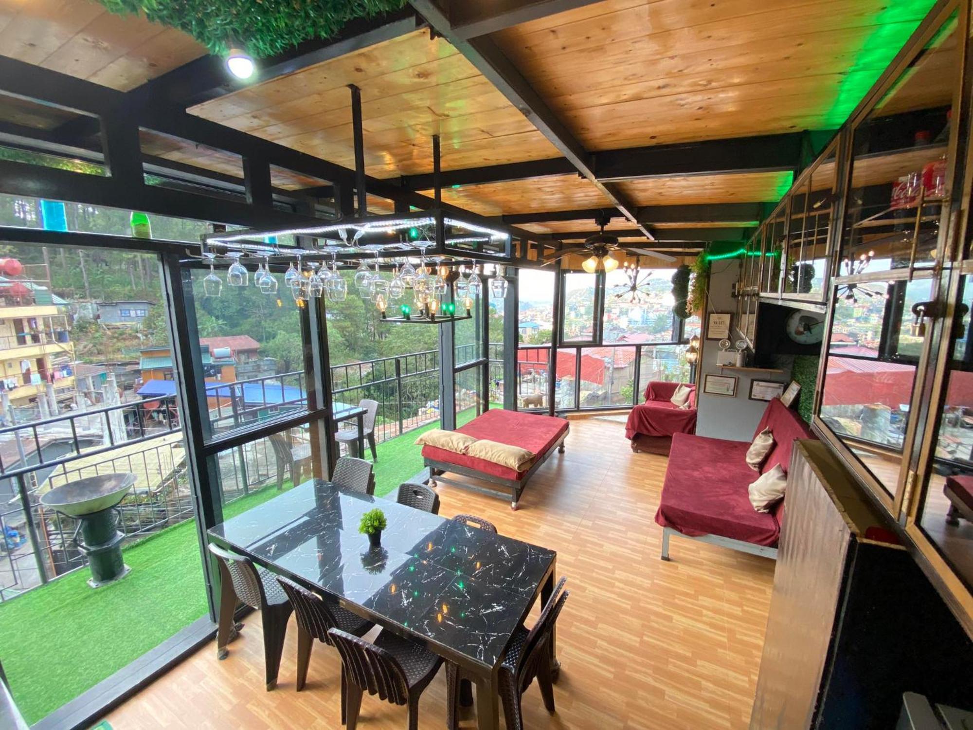 Holyghost Veranda Baguio Transient Guest House 42 Step Rooftop バギオ エクステリア 写真